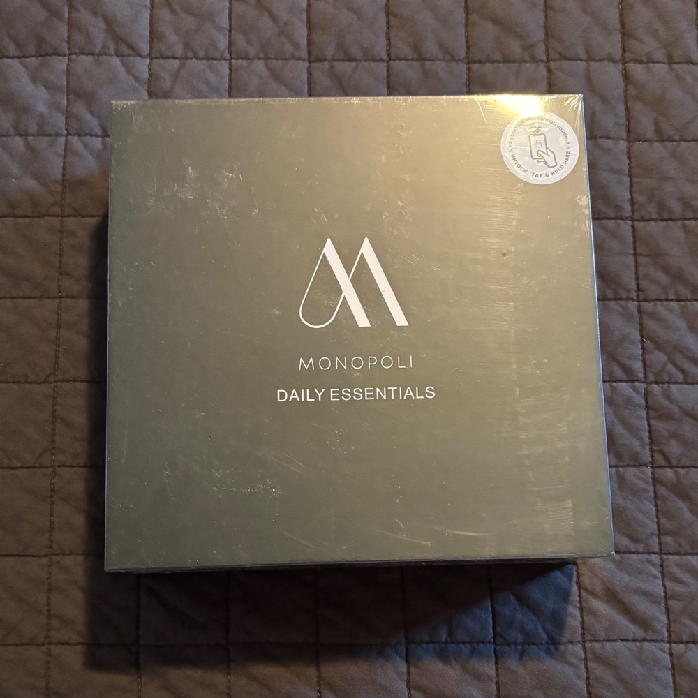 Monopoli Daily Essentials Skincare Set 3-Piece Cleanser & Moisturizer Kit New